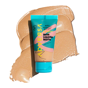 BASE LÍQUIDA MATTE VEGANA - COR: 350 / ADVERSA