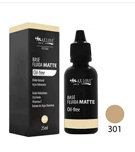 BASE FLUIDA MATTE OIL-FREE - 301 / MAX LOVE