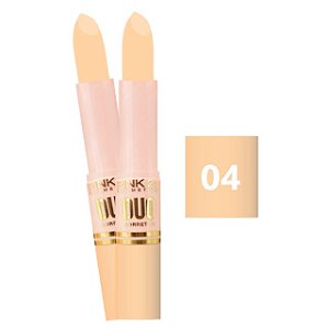 CORRETIVO DUO DOUBLE IMPACT - COR 4 / PINK 21