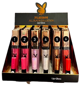 LIP GLOSS - ALL BLACK COLLECTION /  PLAYBOY