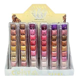 BOX PALETA DE SOMBRAS - BAKED CRISTAL / VIVAI