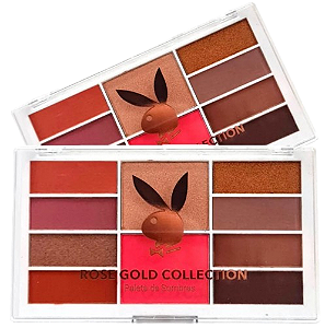 PALETA DE SOMBRAS - ROSE GOLD COLLECTION - COR 02 / PLAYBOY