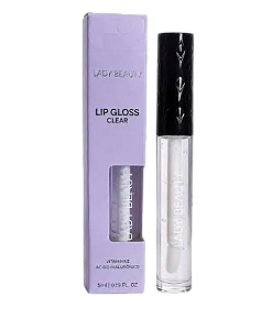 LIP GLOSS CLEAR / LADY BEAUTY