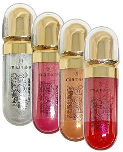 LIP GLOSS SHINE - PRINCESA DO POP / MIA MAKE