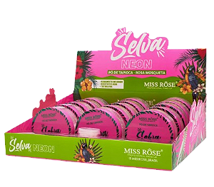 BOX PÓ DE TAPIOCA ROSA MOSQUETA - SELVA NEON / MISS RÔSE