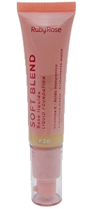 BASE LÍQUIDA SOFT BLEND - F20 / RUBY ROSE