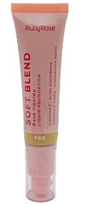 BASE LÍQUIDA SOFT BLEND - F60 / RUBY ROSE