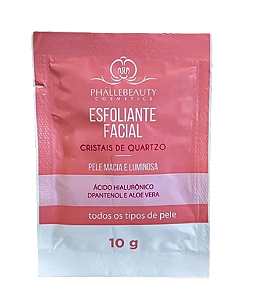 MÁSCARA FACIAL ESFOLIANTE CRISTAIS DE QUARTZO  / PHÁLLEBEAUTY