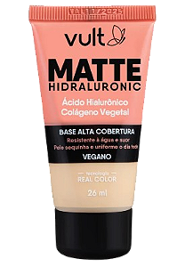 BASE ALTA COBERTURA MATTE HIDRALURONIC - COR 170 / VULT