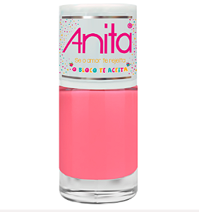 ESMALTE ANITA COLEÇÃO " EU NO CARNAVAL'- COR SE O AMOR TE REJEITA, O BLOCO TE ACEITA"