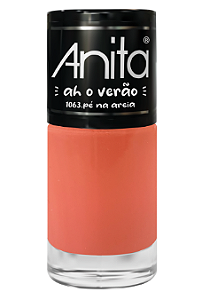 ESMALTE ANITA COLEÇÃO "AH O VERÃO"- COR "PÉ NA AREIA"