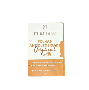 FOLHAS ANTIOLEOSIDADE - ORIGINAL / MIA MAKE