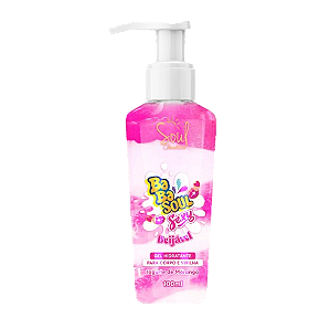GEL HIDRATANTE BABASOUL SEXY 100g - IOGURTE DE MORANGO / SOUL COSMÉTICOS