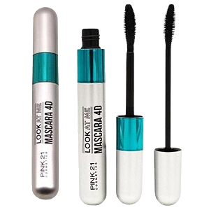 MÁSCARA DE CÍLIOS 4D - LOOK AT ME / PINK 21