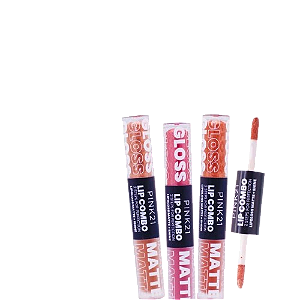 LIP GLOSS + BATOM LÍQUIDO MATTE / PINK 21