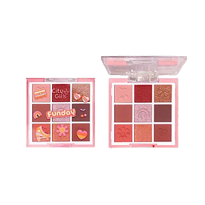 PALETA DE SOMBRAS - FUNDAY COR A / CITY GIRLS