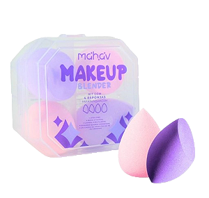 KIT COM 4 ESPONJAS - MAKEUP BLENDER / MAHAV