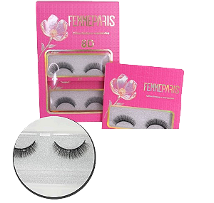 CILIOS POSTIÇOS 8D FM1013 / FEMME PARIS