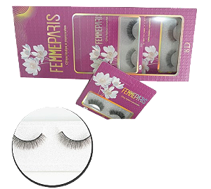 CILIOS POSTIÇOS 8D FM 1008 / FEMME PARIS
