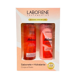 KIT BANHO PREMIUM SABONETE + HIDRATANTE - MELANCIA / LABORENE