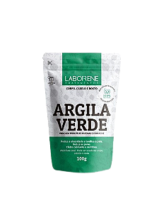 ARGILA VERDE CORPO E ROSTO - 100G / LABORENE