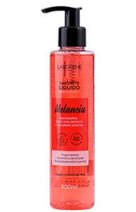 SABONETE LÍQUIDO CORPO E ROSTO - MELANCIA 200ML / LABORENE