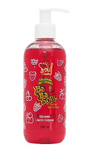 SABONETE LÍQUIDO CORPORAL BABASOUL - FRUTAS VERMELHAS / SOUL COSMÉTICOS