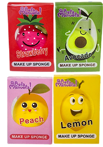 ESPONJA P/ MAQUIAGEM LEMON QBM511 |VALOR UNITÁRIO| / QBELA MANUELA!