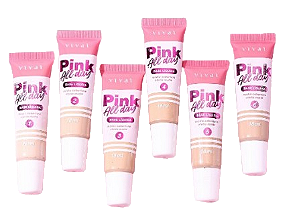BASE LÍQUIDA MÉDIA COBERTURA PINK ALL DAY / VIVAI