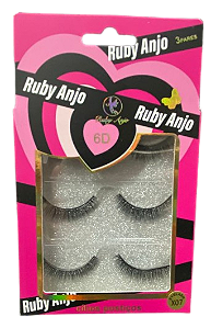 CÍLIOS POSTIÇOS 6D - RA494 / RUBY ANJO