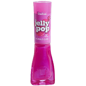 ESMALTE TOP COAT HOLOGRÁFICO - BUBBLE GUM / DAILUS