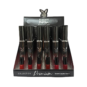 BOX BATOM LÍQUIDO MATTE - PREMIUM COLLECTION / PLAYBOY