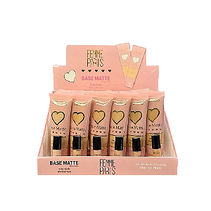 BASE MATTE LÍQUIDA | ALTA COBERTURA / FEMME PARIS