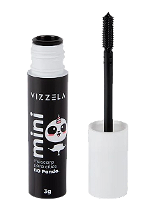 MINI MÁSCARA DE CÍLIOS | NO PANDA - PRETA / VIZZELA