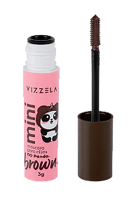 MINI MÁSCARA DE CÍLIOS | NO PANDA - BROWN / VIZZELA