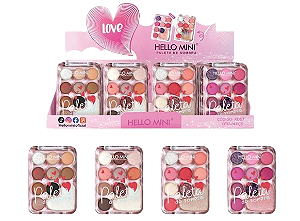 PALETA DE SOMBRAS - 10 CORES / HELLO MINI