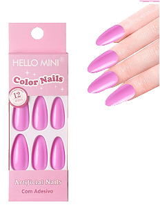 UNHAS POSTIÇAS COLOR NAILS - OY1410-14 / HELLO MINI