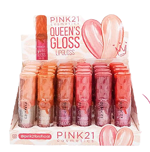 LIP GLOSS QUEENS / PINK 21