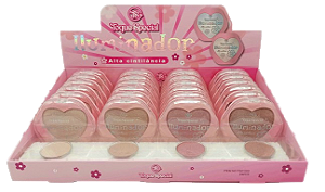 ILUMINADOR COMPACTO HEART - TS01002 / TOQUE SPECIAL