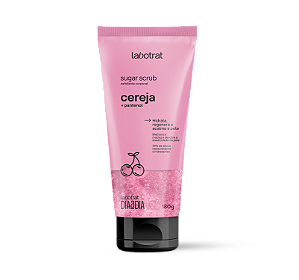 ESFOLIANTE CORPORAL SUGAR SCRUB 180G - CEREJA / LABOTRAT