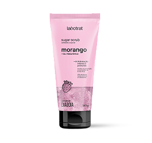 ESFOLIANTE CORPORAL SUGAR SCRUB 180G - MORANGO / LABOTRAT
