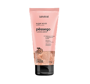 ESFOLIANTE CORPORAL SUGAR SCRUB 180G - PESSÊGO / LABOTRAT
