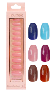 KIT DE UNHAS C/ 12 PCS - MU-500-7 / MEILY´S