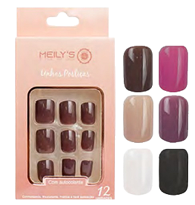 KIT DE UNHAS C/ 12 PCS - MU-400-3 / MEILY´S