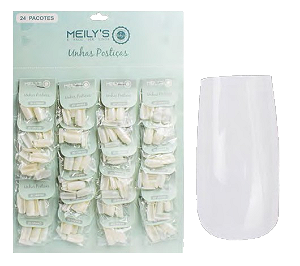 CARTELA DE UNHAS C/ 24 PCTS - MU-300-1 / MEILY´S