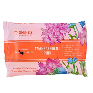 LENÇOS DEMAQULANTES - TRANSCENDENT PINK / SHINE´S