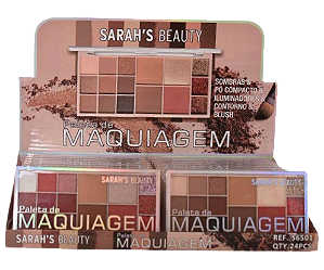 PALETA DE SOMBRA - S6501 / SARAH´S BEAUTY