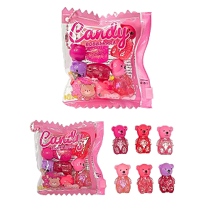 KIT MINI LIP GLOSS CANDY C/ 6 UNI / BOBBI RARA