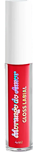 GLOSS LABIAL - MORANGO DO AMOR - COR: COBERTURA CROCANTE / DAILUS