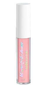 GLOSS LABIAL - MORANGO DO AMOR - COR: CALDA DE AÇÚCAR/ DAILUS